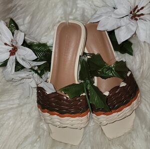 🆕️🩴Gabrielle Union Polly Woven Flat Sandal, Sz 7